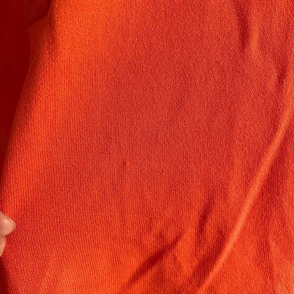 JAMIE Sadock Lightweight Knit Golf Polo  Tank Top Size M Orange - Picture 4 of 9